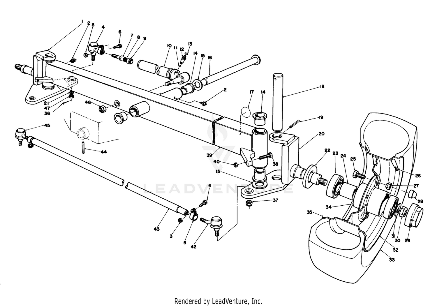Steering Axle