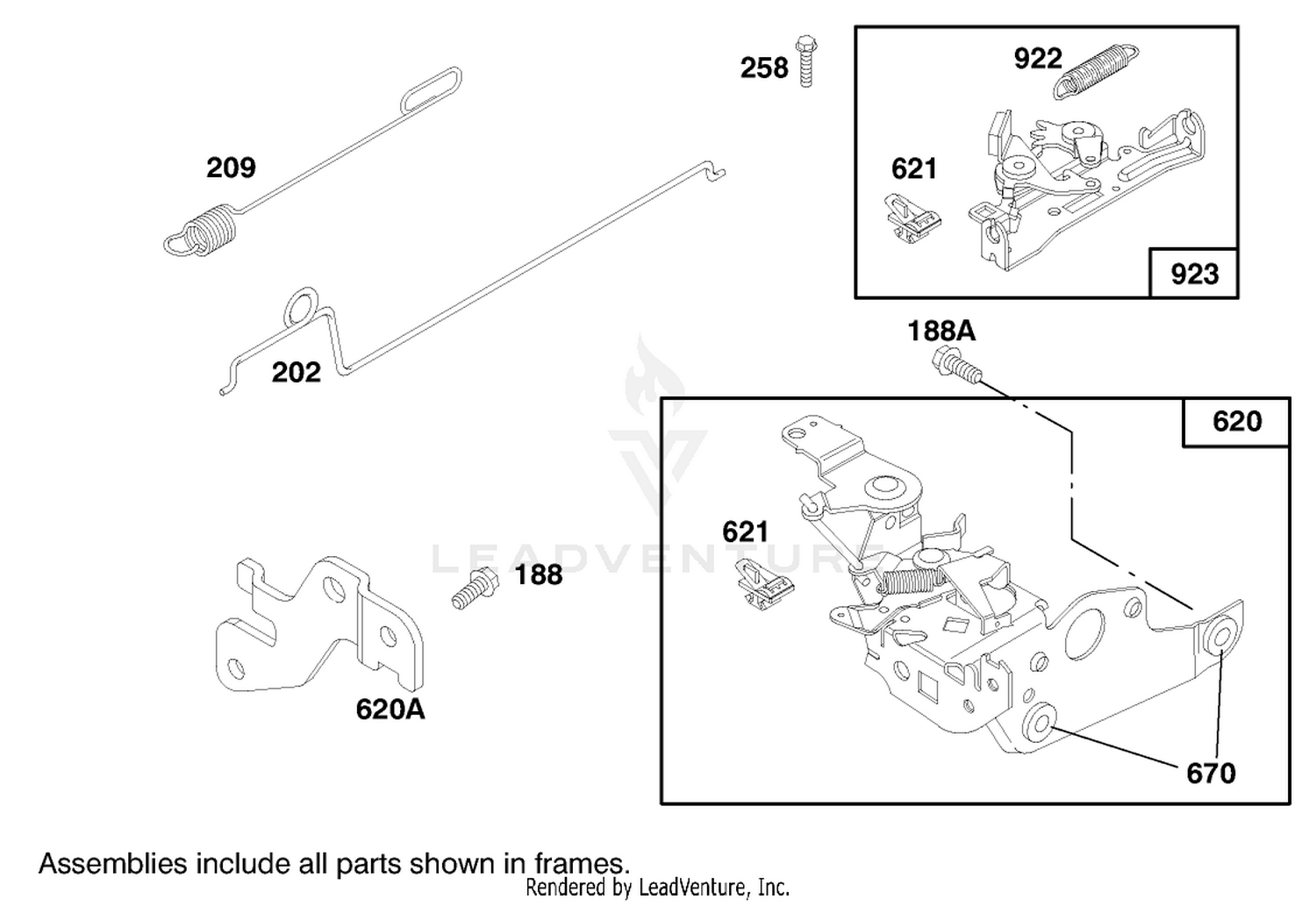 Engine Briggs  Stratton Model 12f802-1750-A1 5
