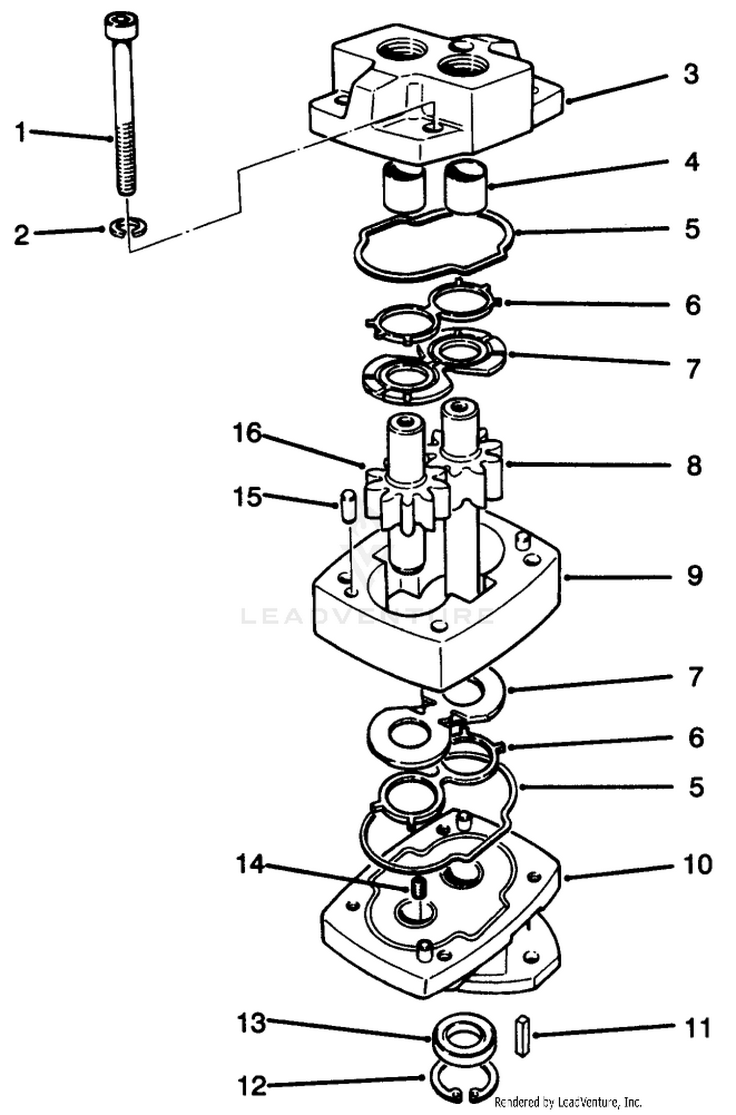 Hydraulic Motor Assembly No. 69-2780
