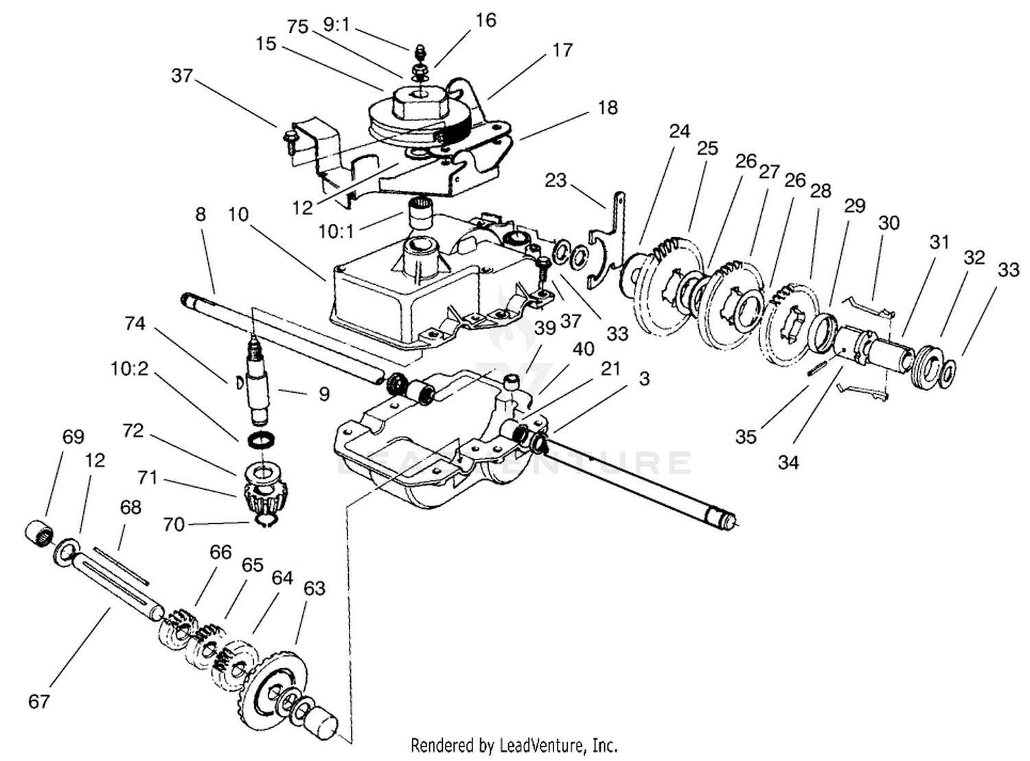 Gear Case Assembly