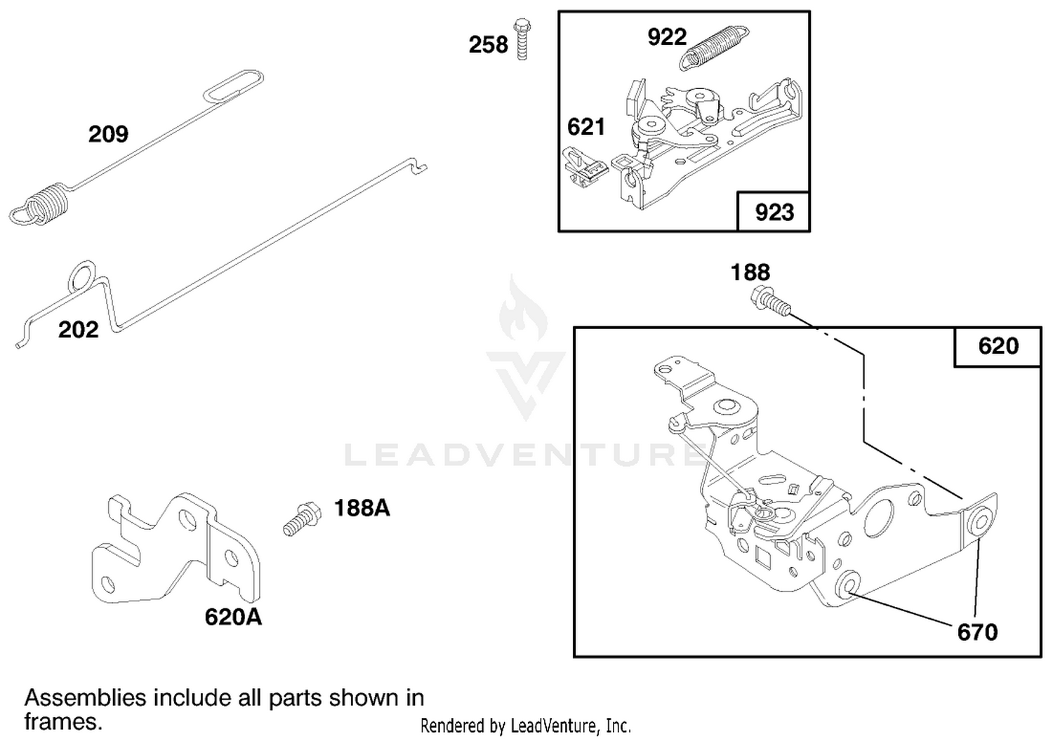 Engine Briggs  Stratton Model 12f802-0650-01 4