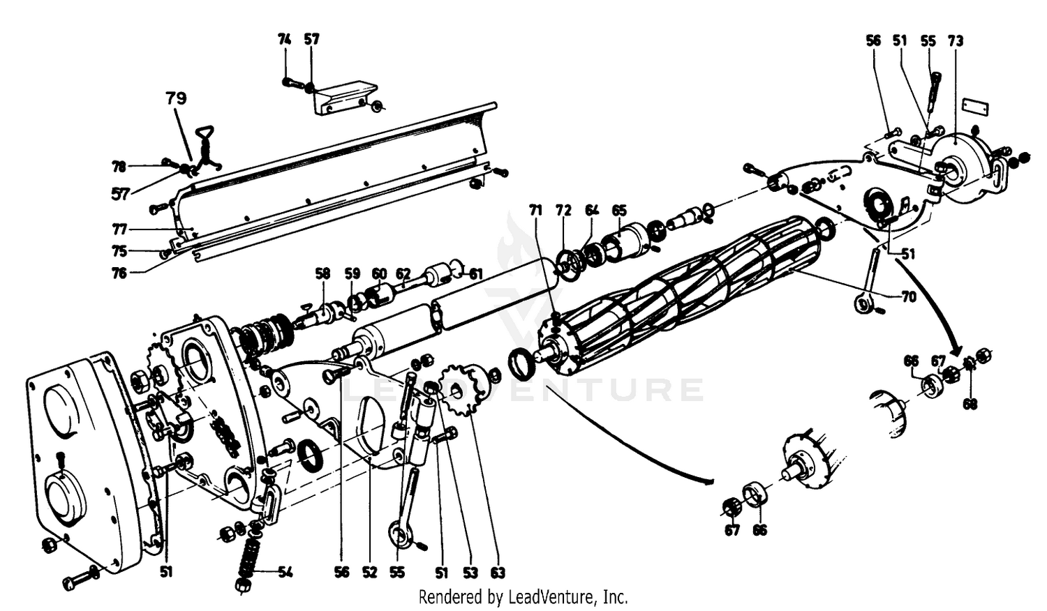 Cutting Unit Assembly (continued)