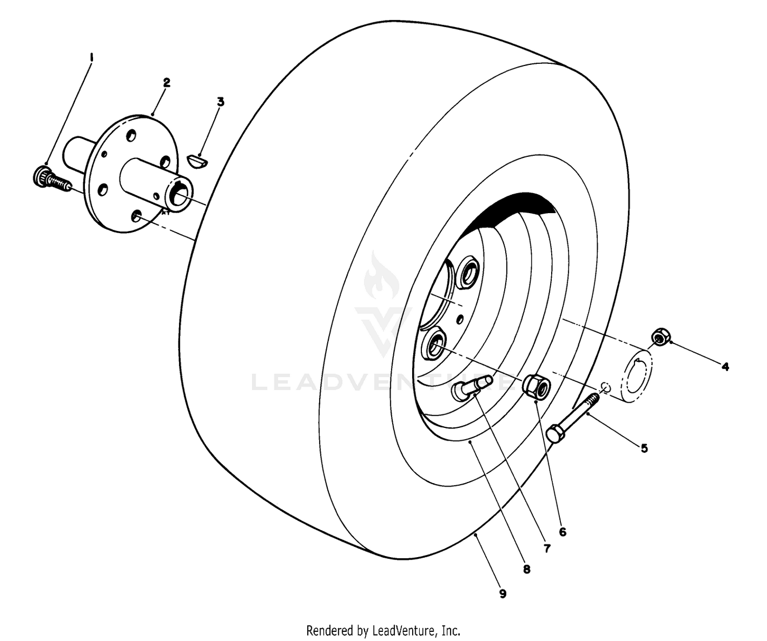 Front Wheel Assembly