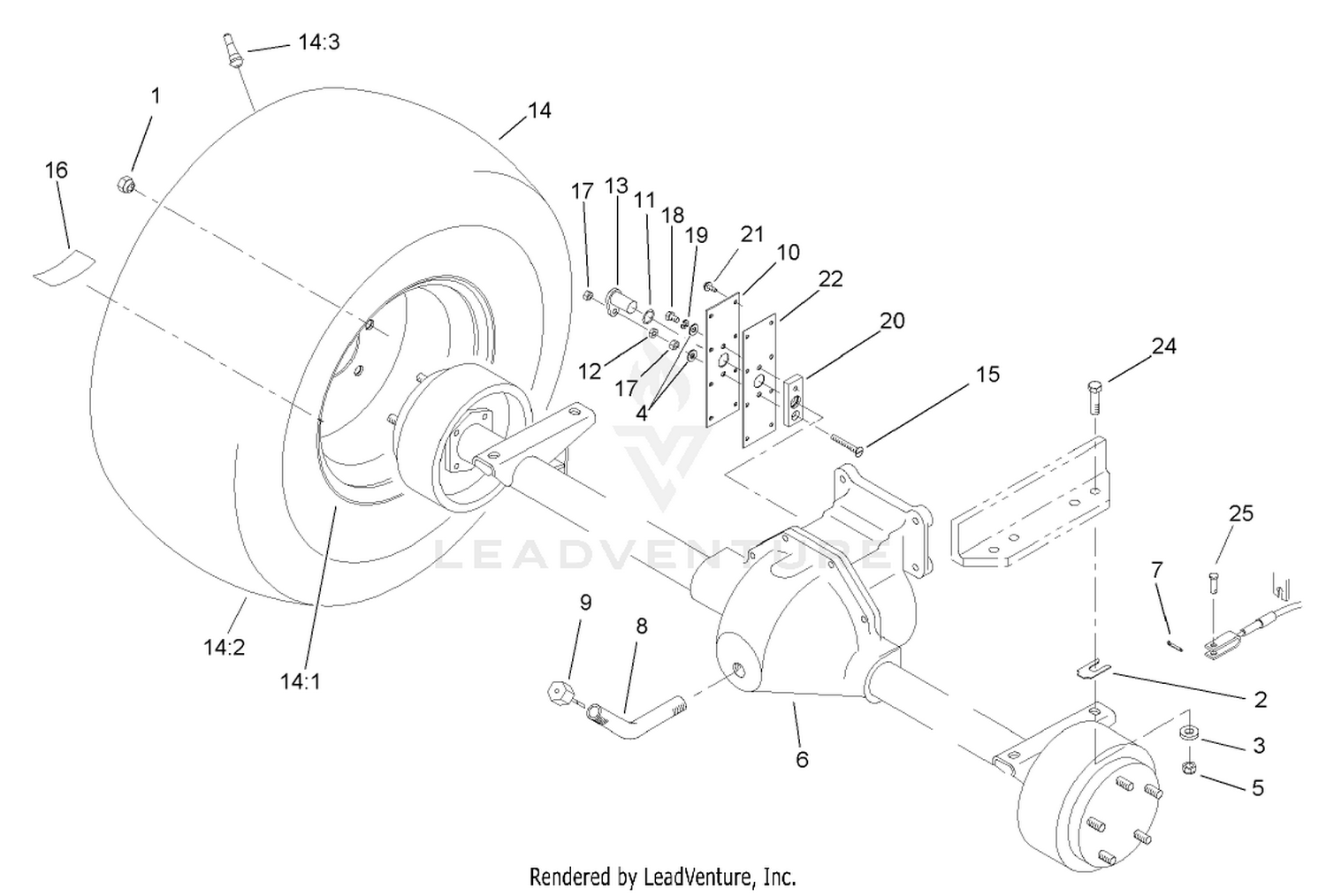 Front Axle Assembly