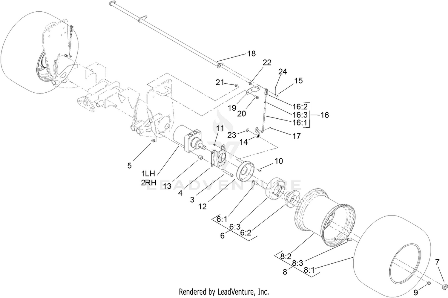 Wheel and Brake Assembly