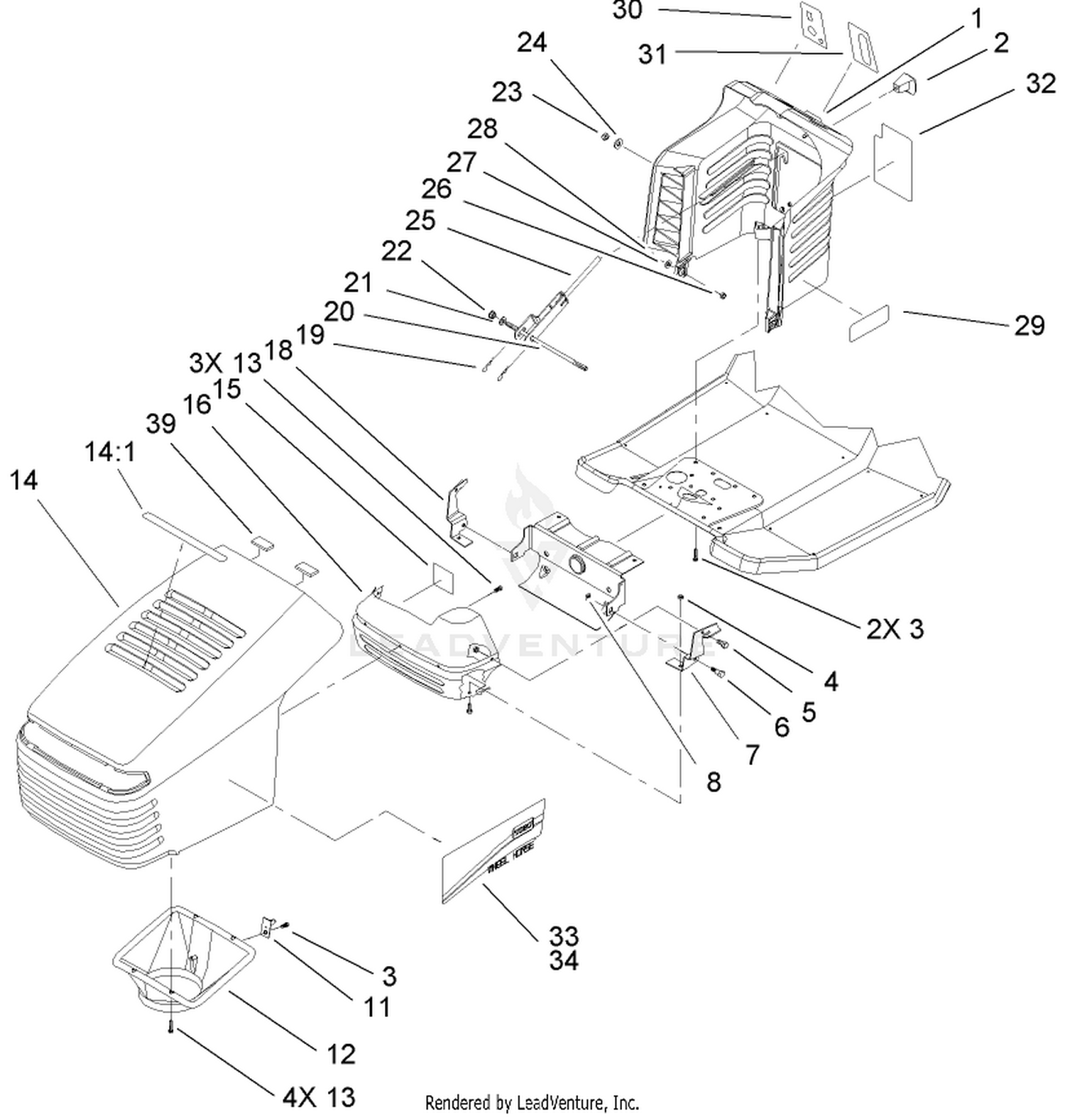 Assembly diagram