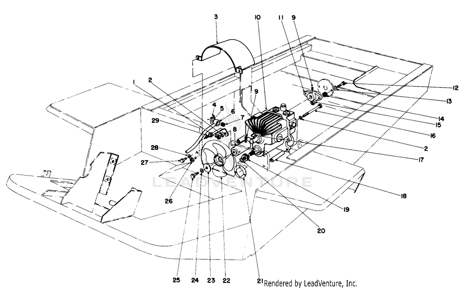 Transmission And Fan Assembly