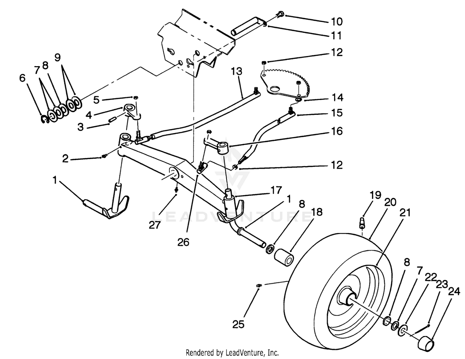 Front Axle Assembly
