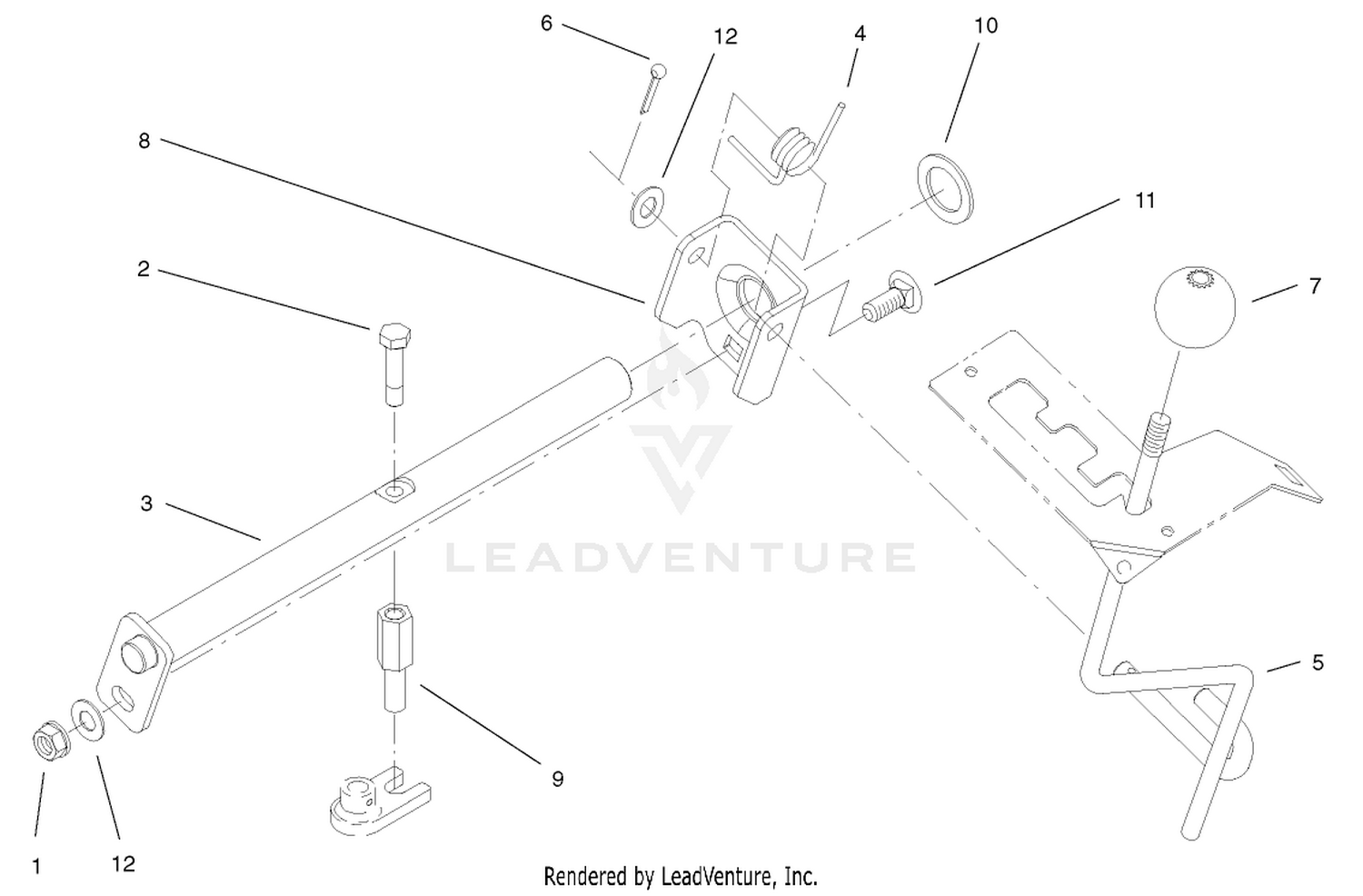 Hi-Lo Shift Assembly