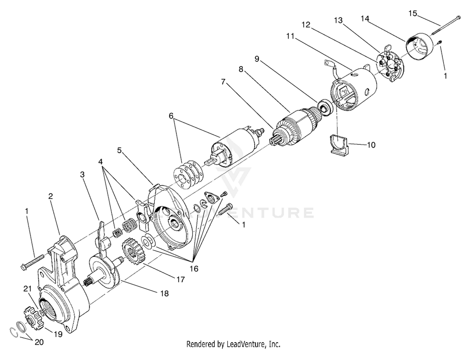 Starter Assembly No. 46-7610