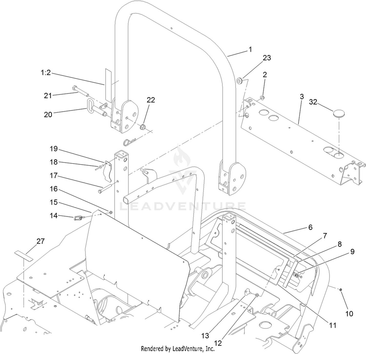 Rear Frame Assembly