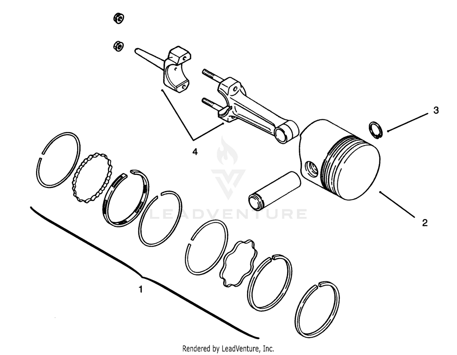Piston And Rings