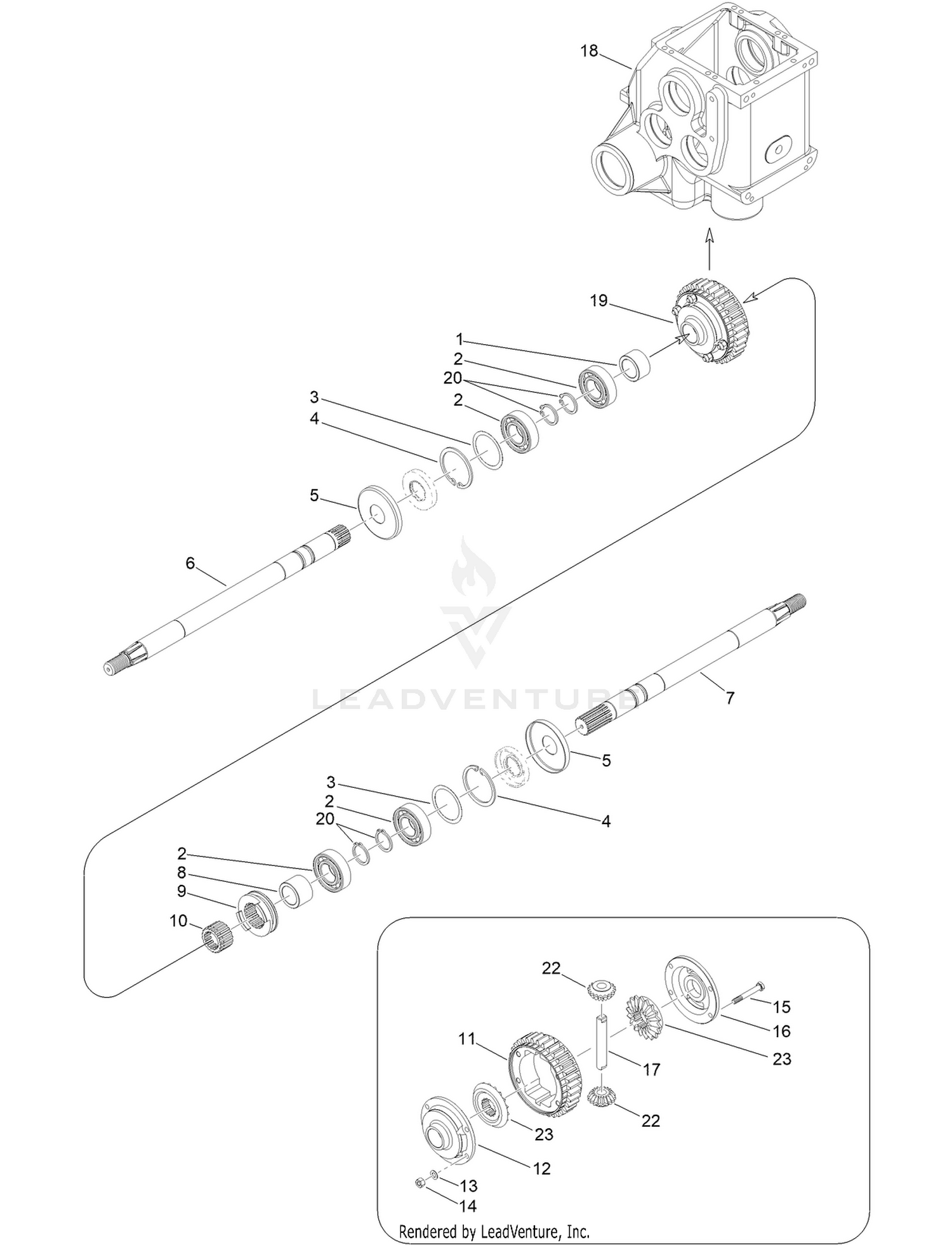 Gearbox Assembly No. 1