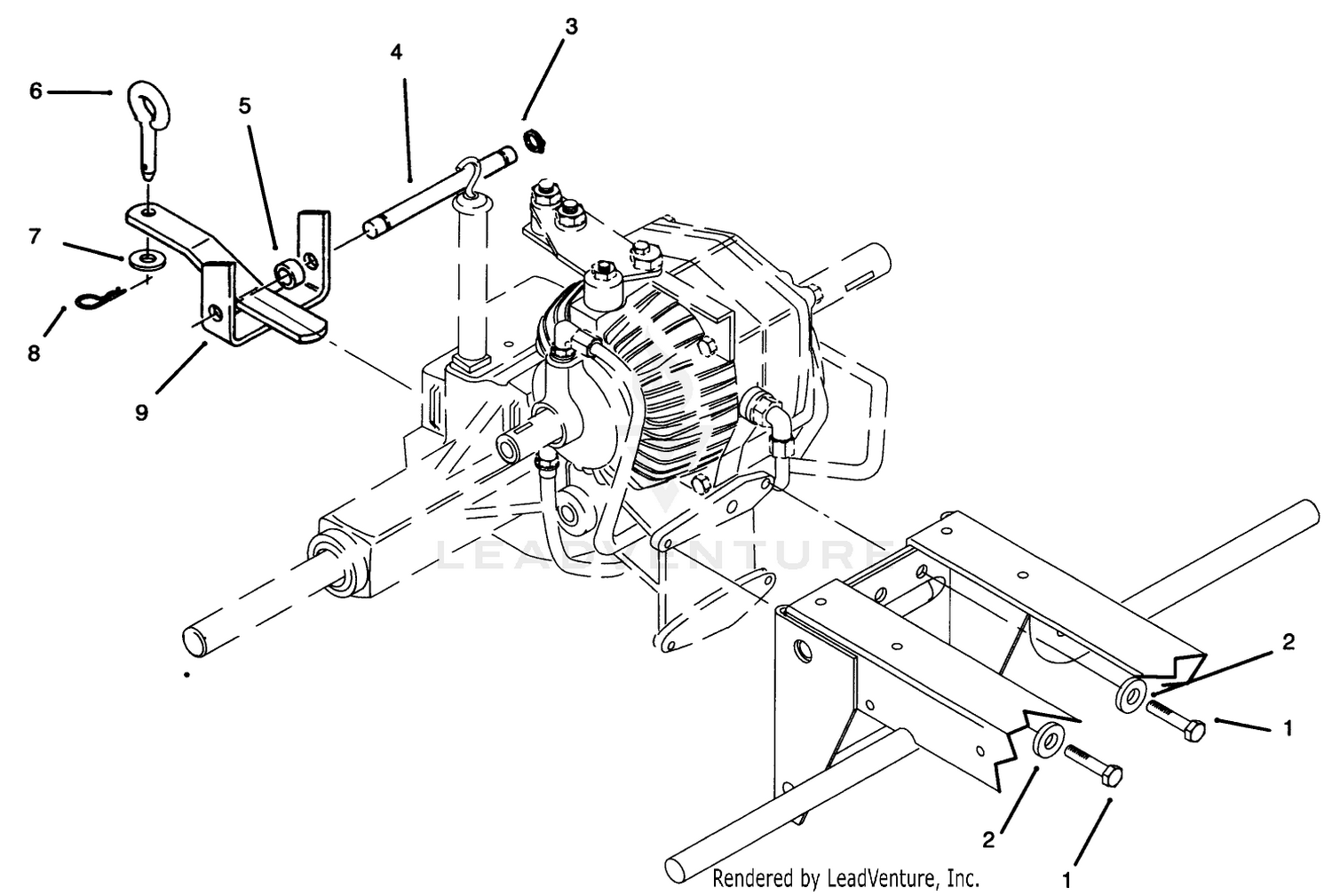 Rear Hitch Assembly
