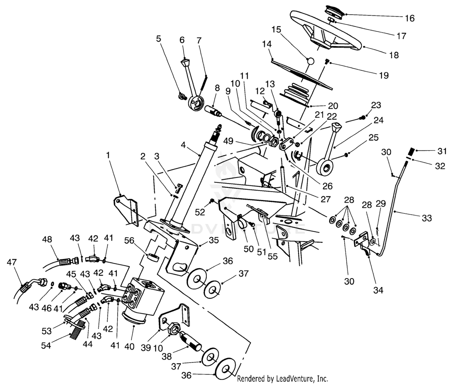 Steering Tower Assembly