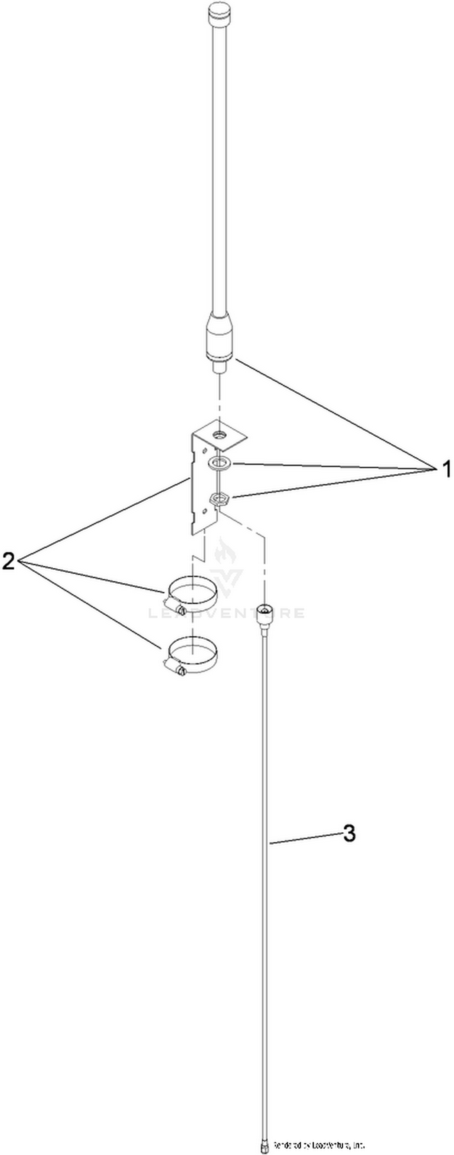 Auxiliary Antenna Kit No. 115-9524