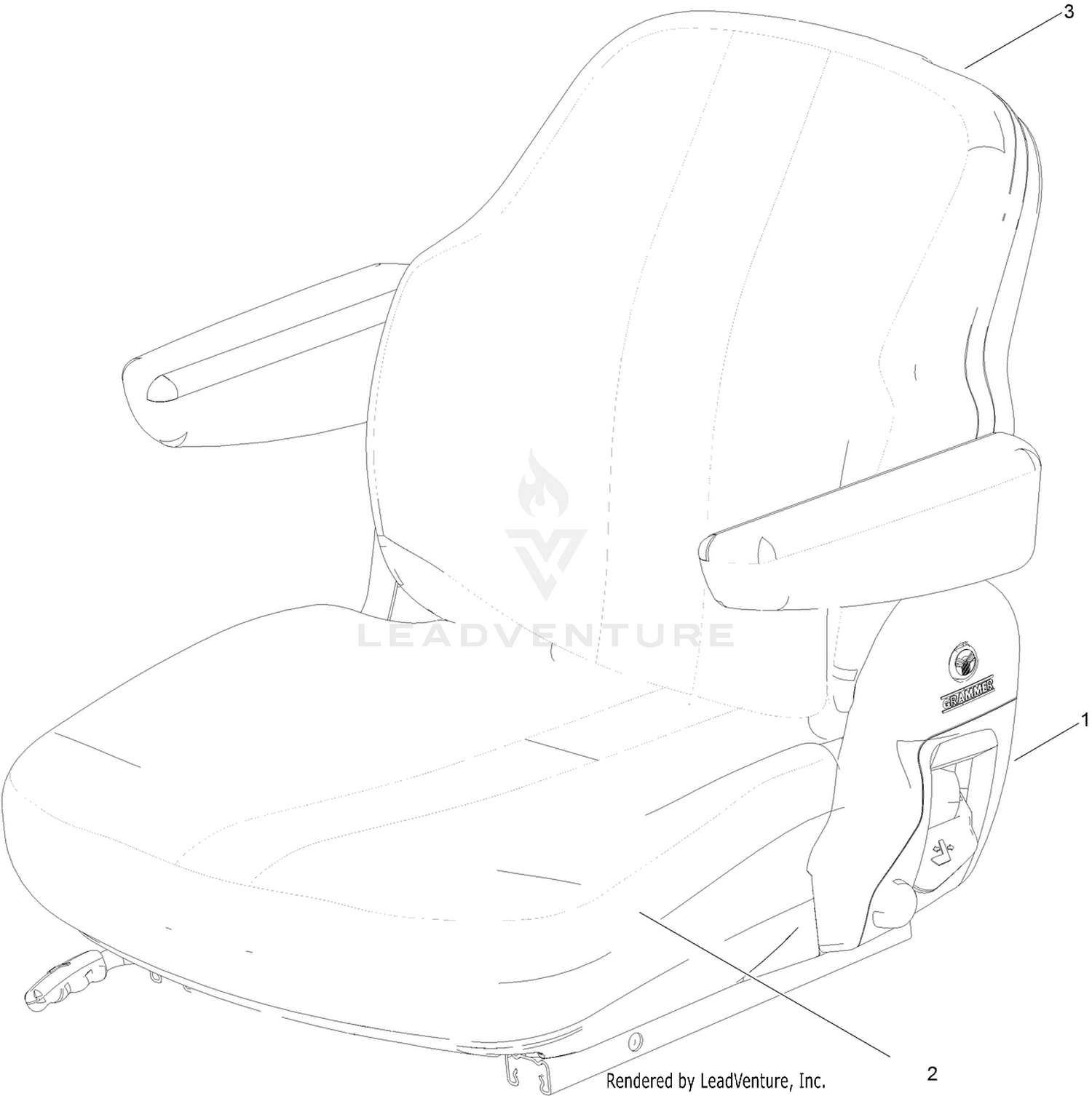 Seat Assembly No. 111-4935