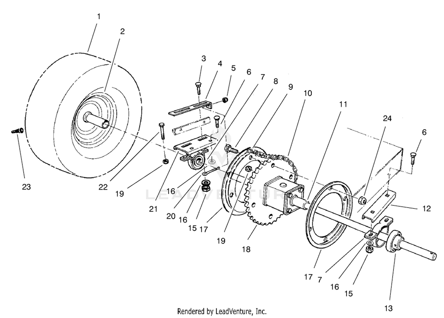 Rear Axle Assembly