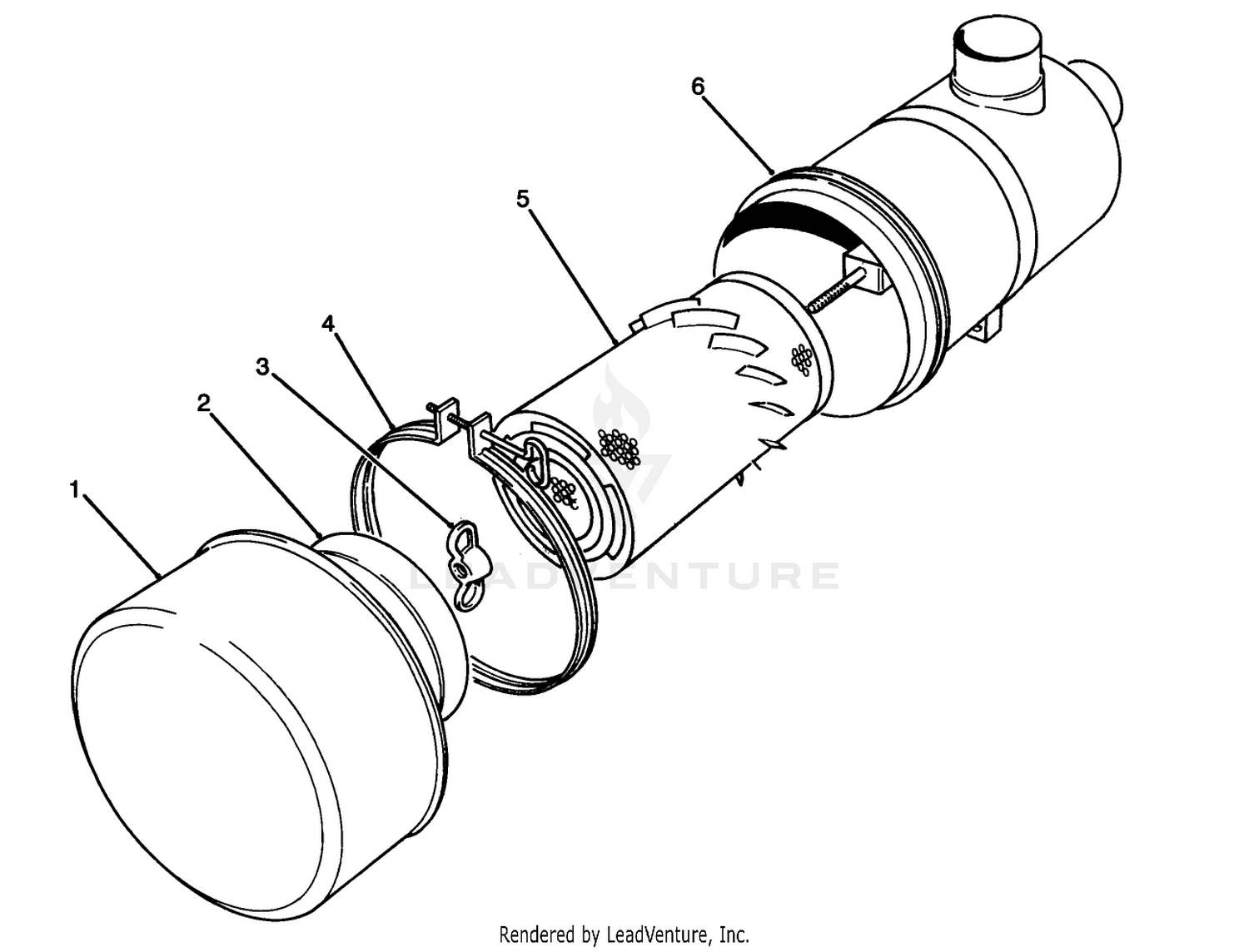 Air Cleaner Assembly No. 69-1890