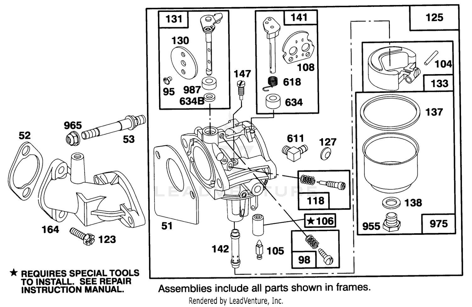 Engine Briggs  Stratton Model 28m707-0122-01 3
