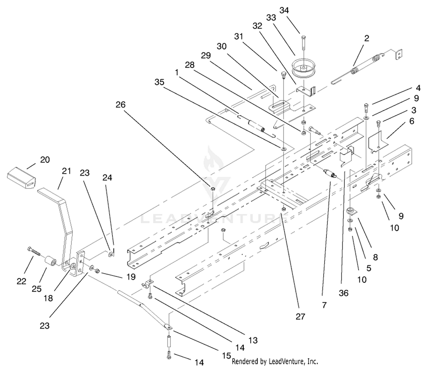 Traction Clutching Components Assembly