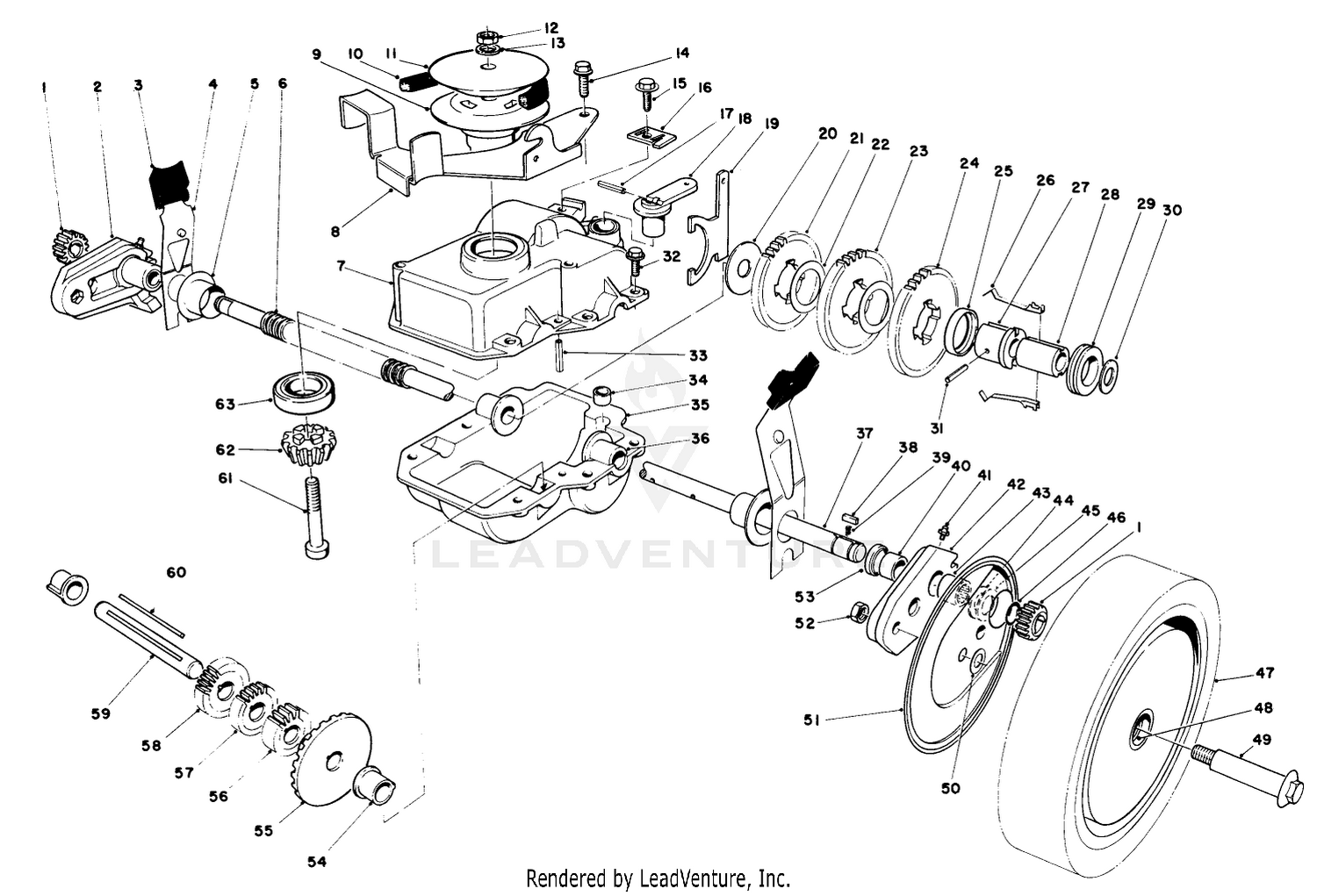 Gear Case Assembly