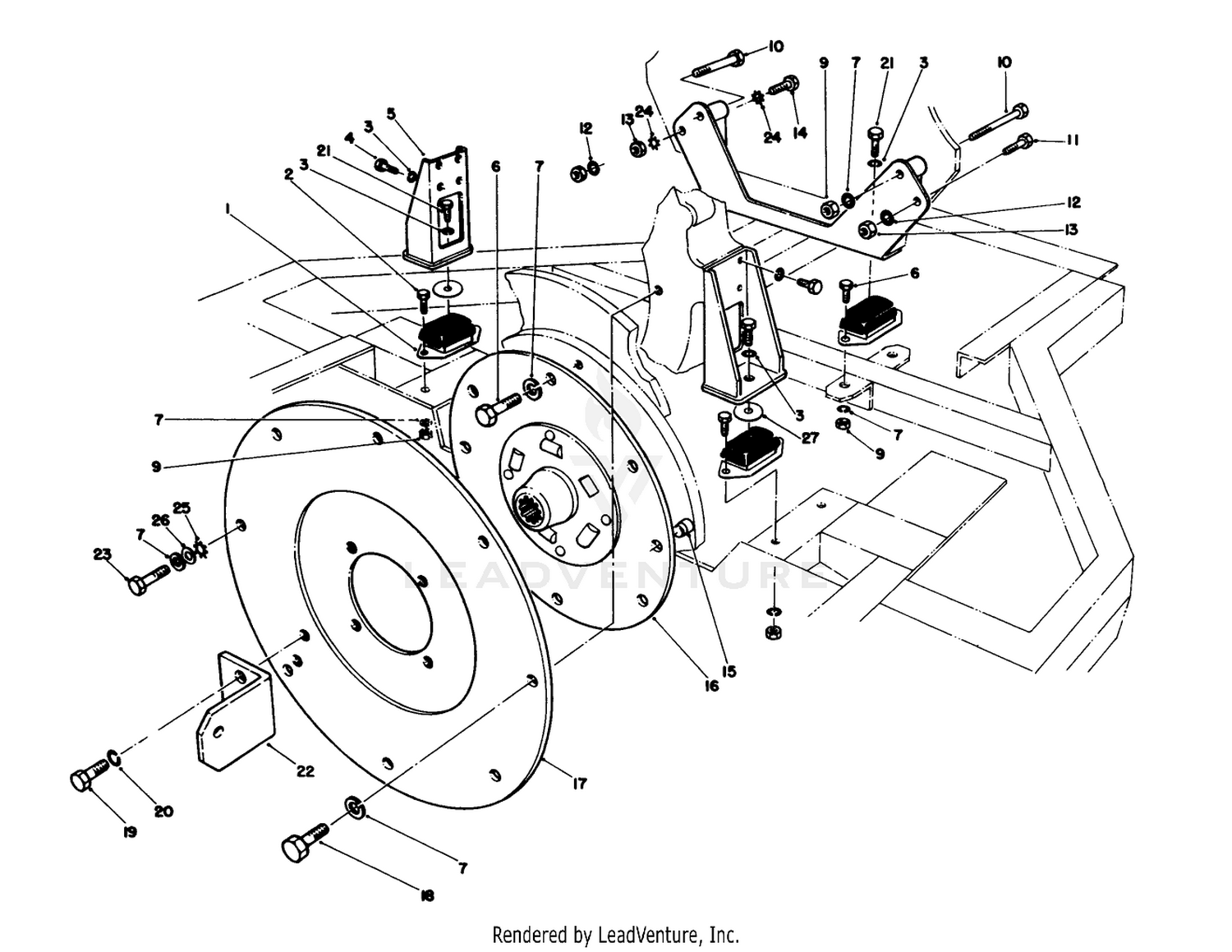 Engine Installation Assembly