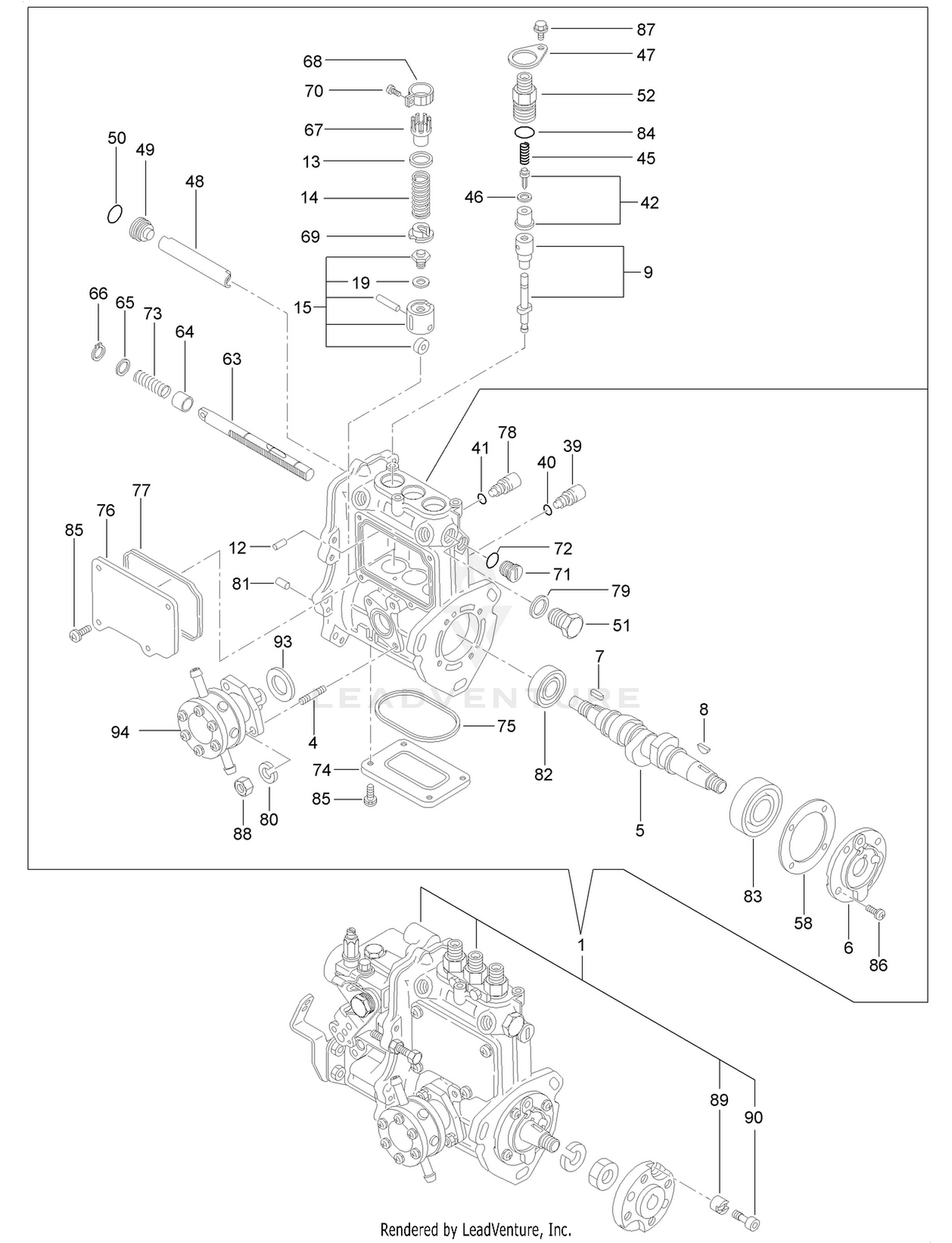 Fuel Injection Pump Assembly