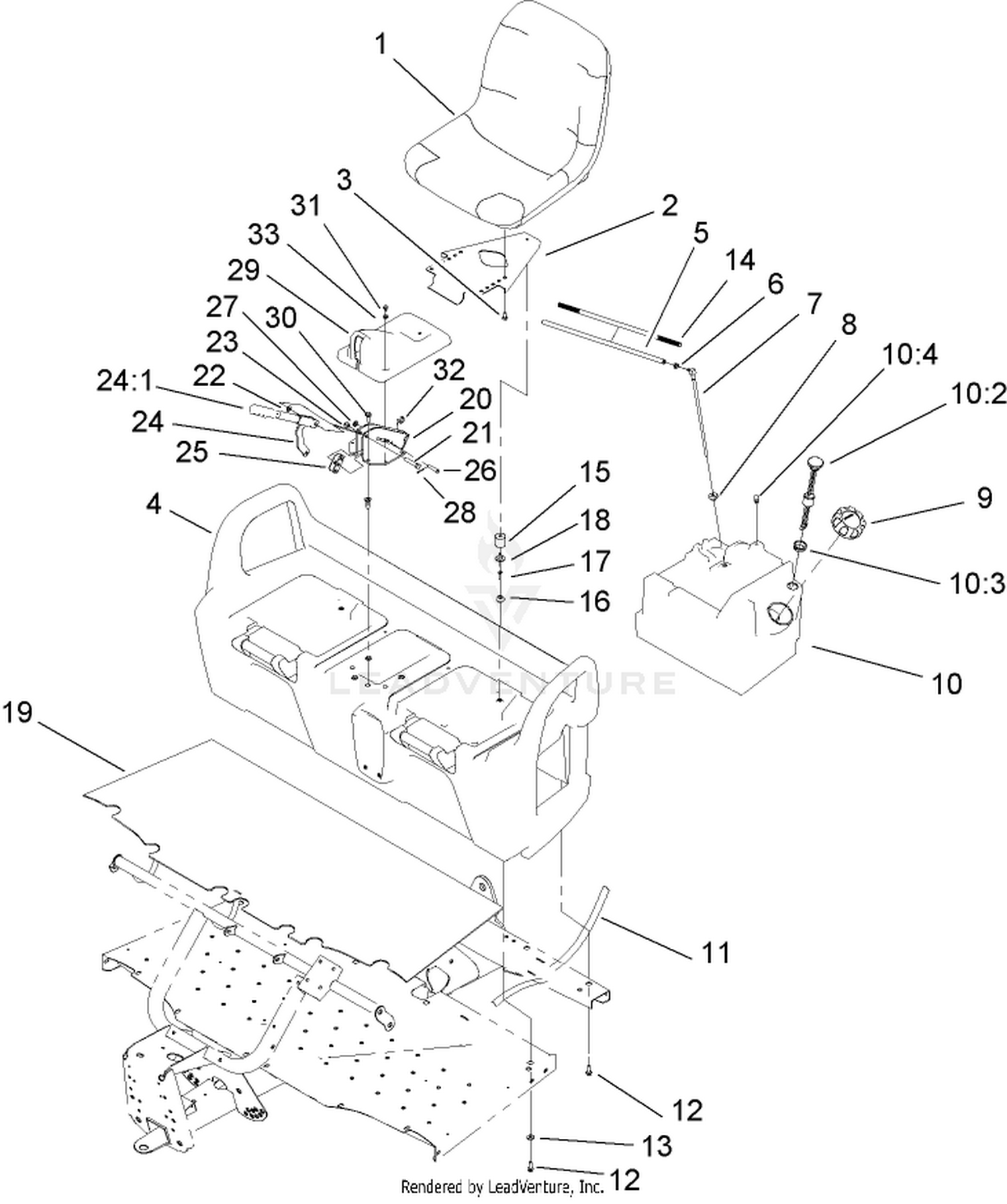 Seat Base Assembly
