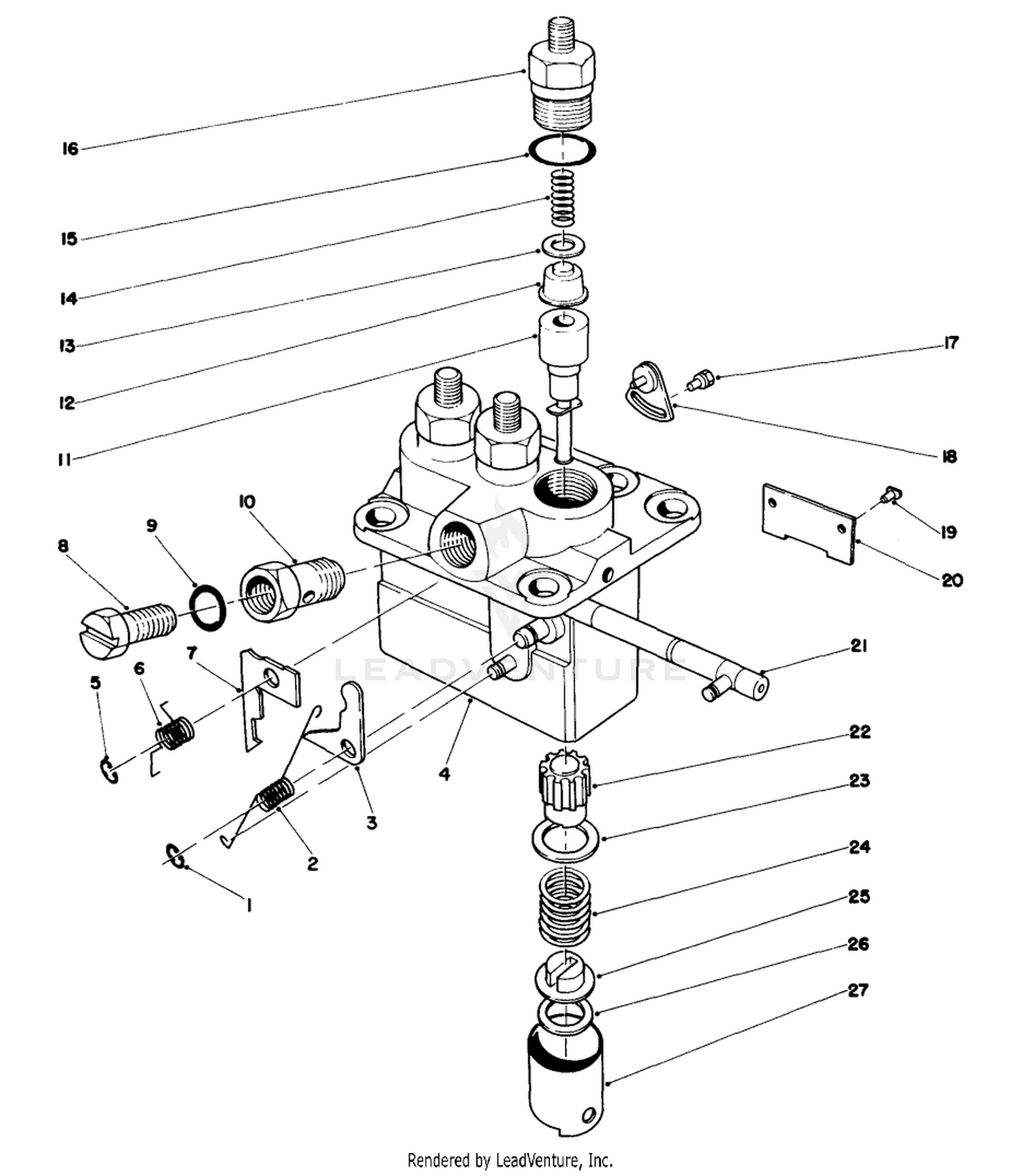 Fuel Injection Pump Assembly No. 42-8000