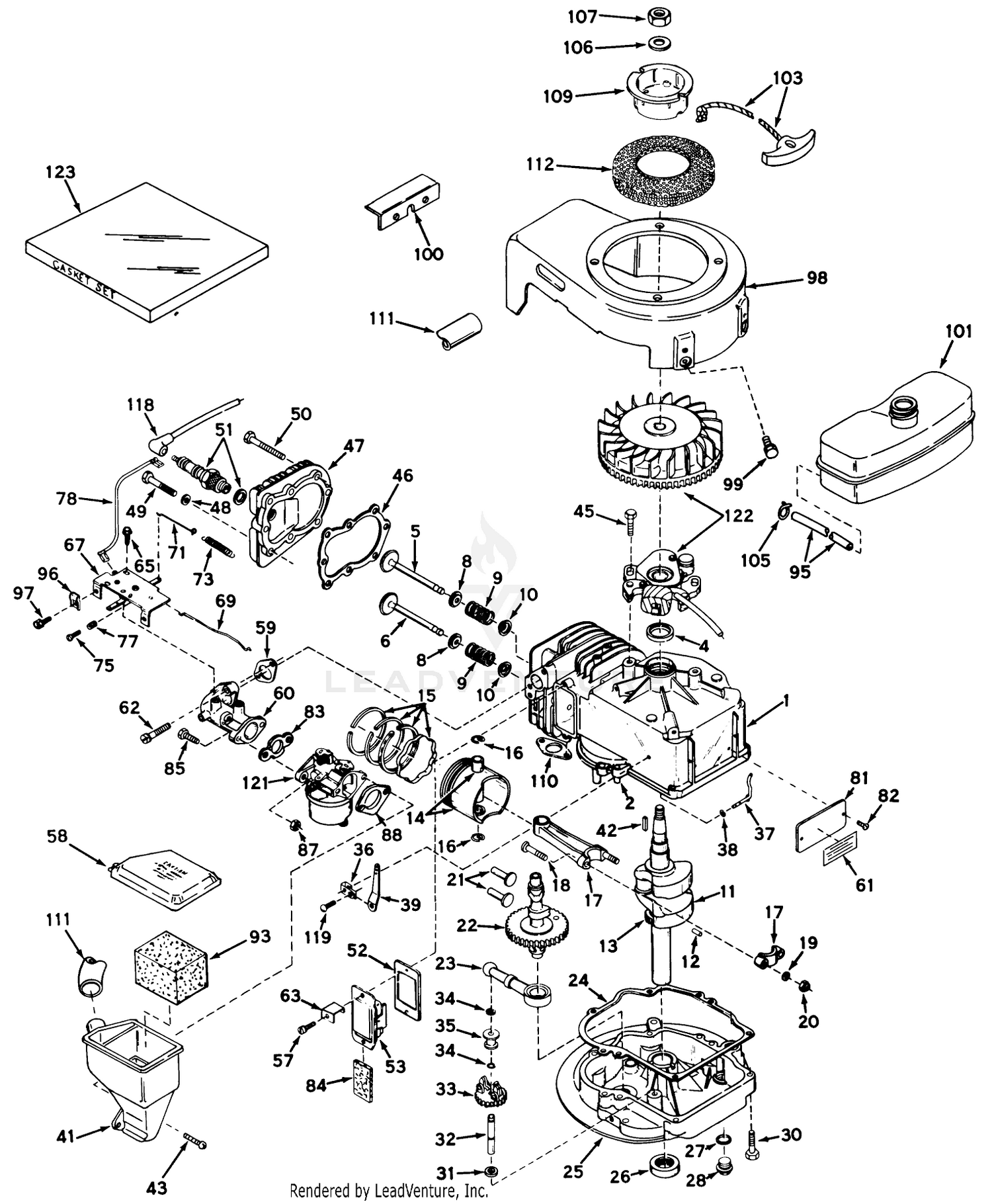 Engine Model Lav35-40536h