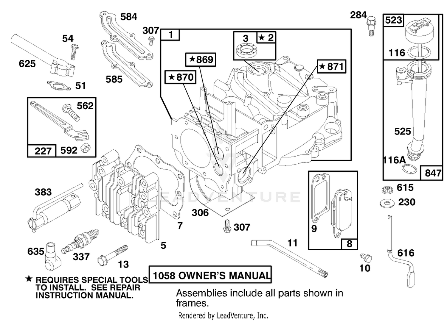 Engine Briggs  Stratton Model 12u802-1739-E1