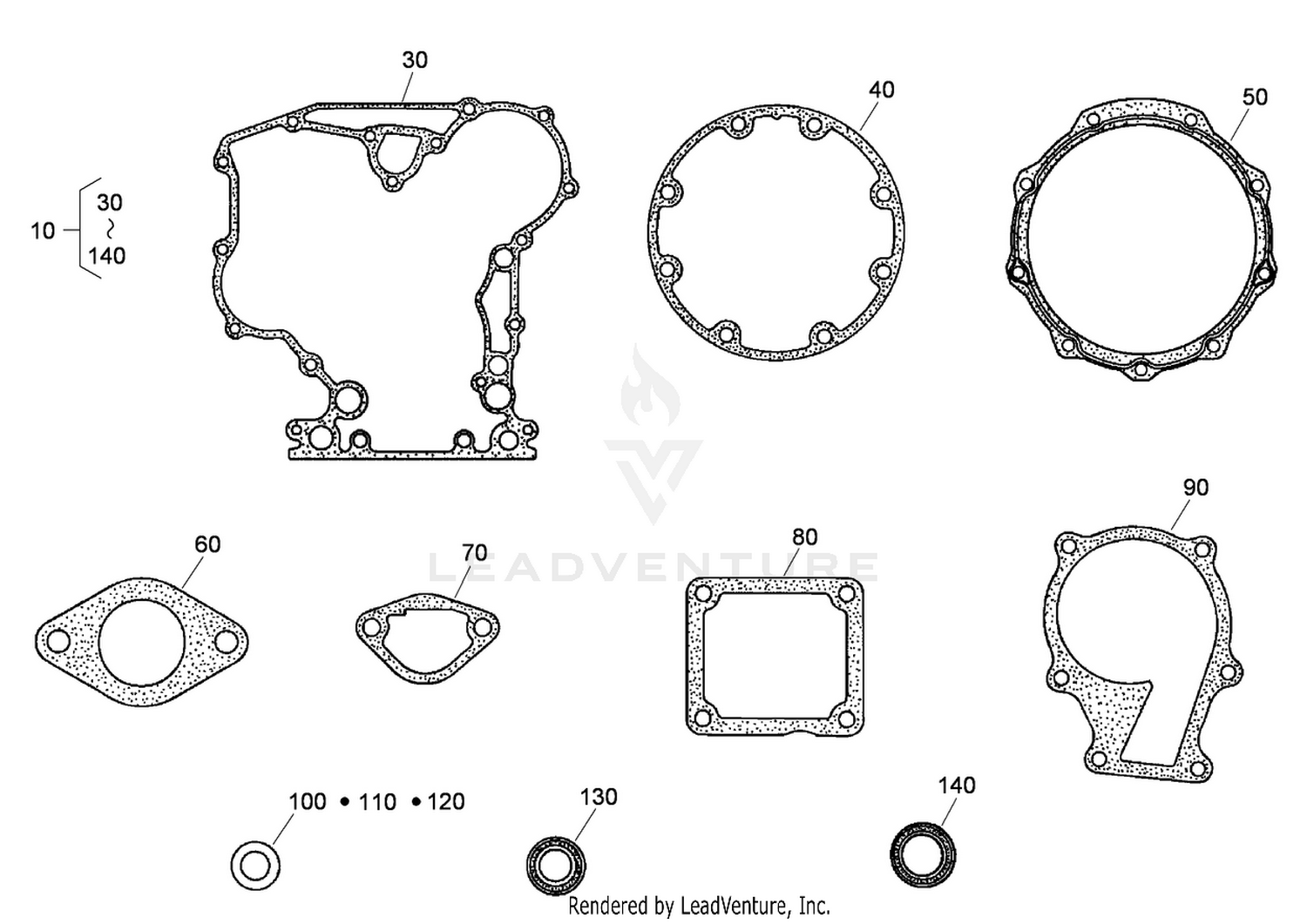 Lower Gasket Kit