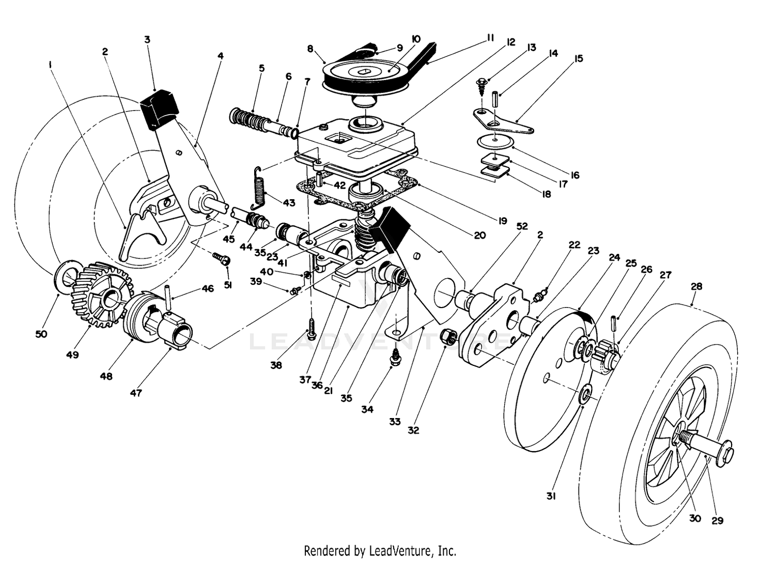 Gear Case Assembly