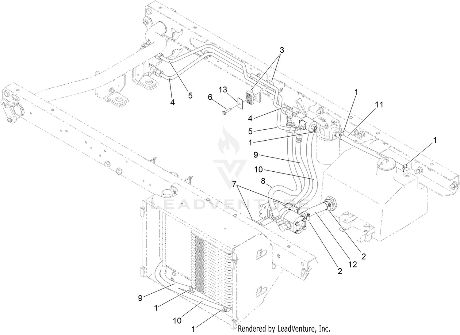 High Flow Hose Assembly