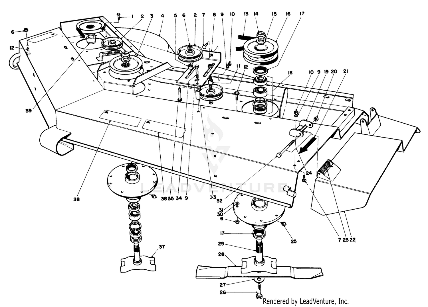 Cutting Unit Model No. 30721