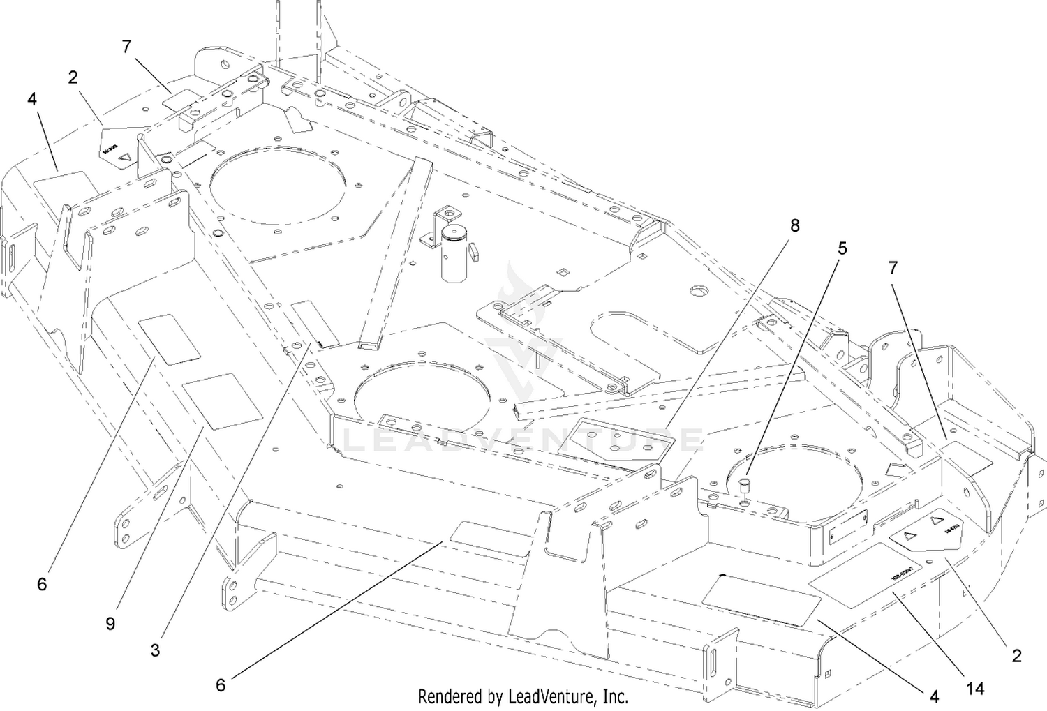Deck Assembly No. 107-7261