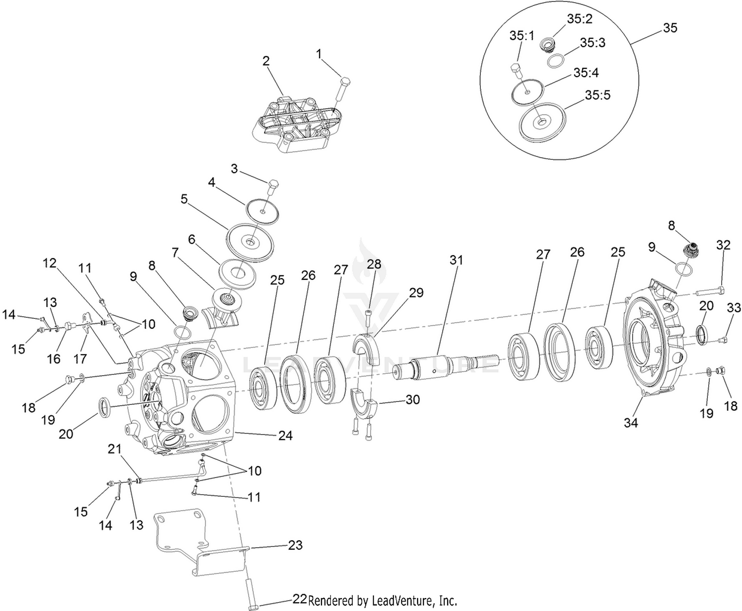 Pump Assembly No. 132-7767