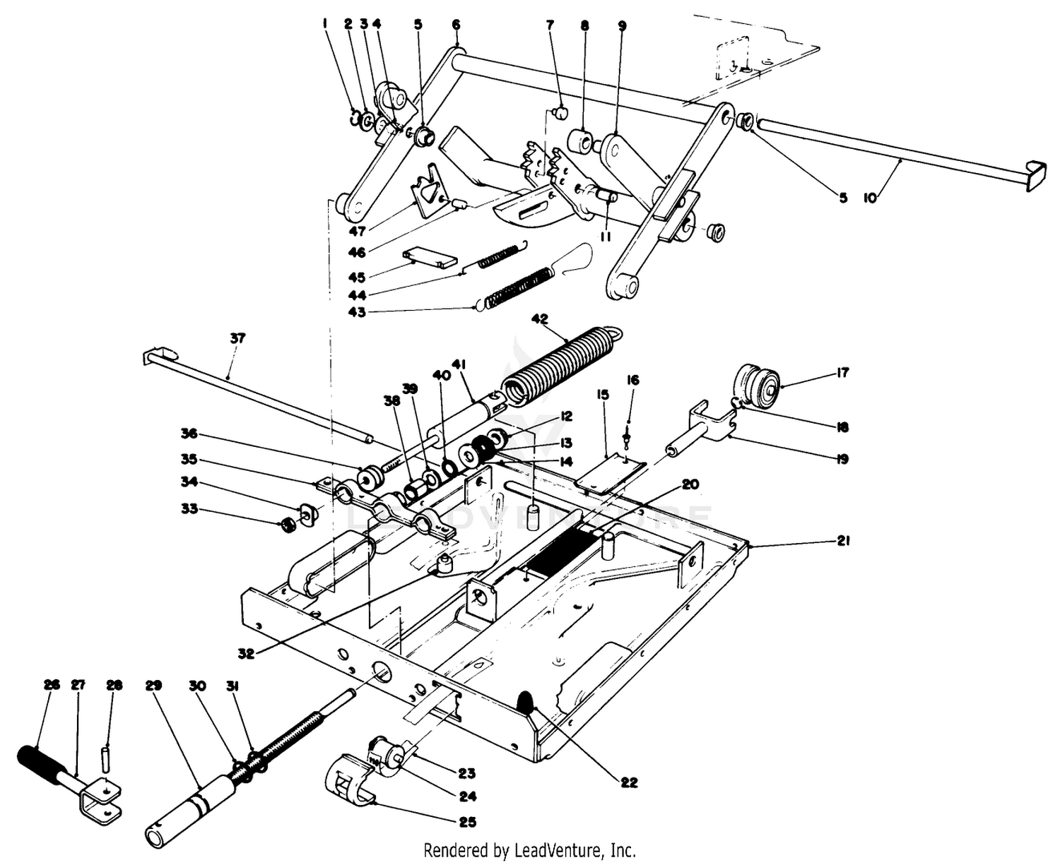 Deluxe Seat Kit Model No. 30786 (continued)