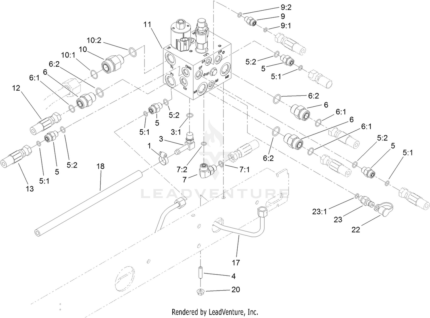 Manifold Block Installation Assembly