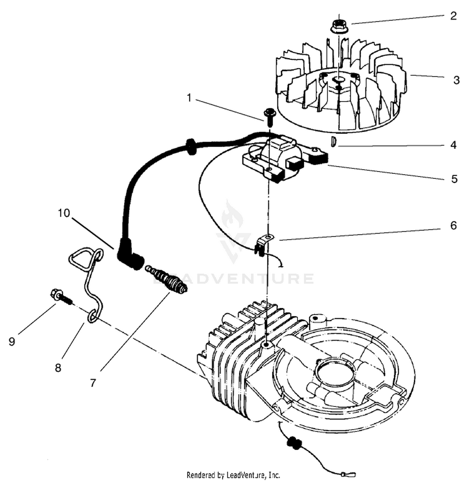 Ignition Assembly (model No. 47pv9-3)