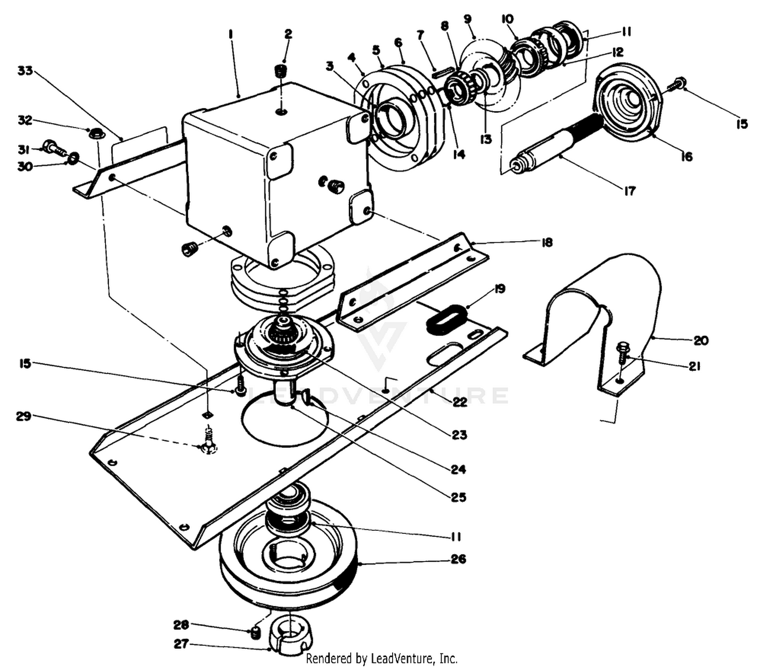 Gear Case Assembly