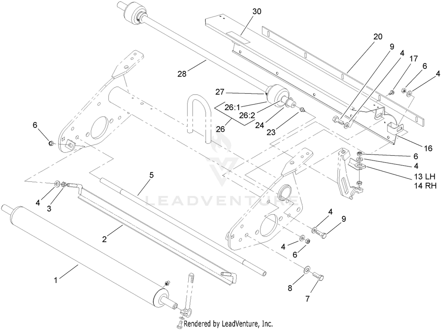 Roll and Scraper Assembly
