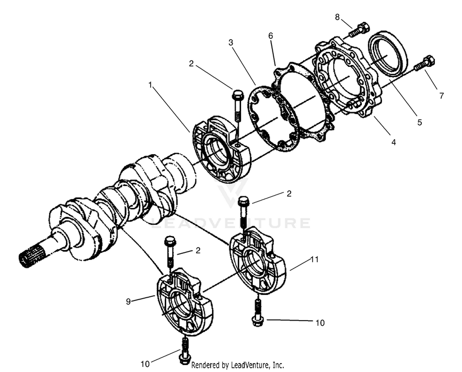 Main Bearing Case Assembly