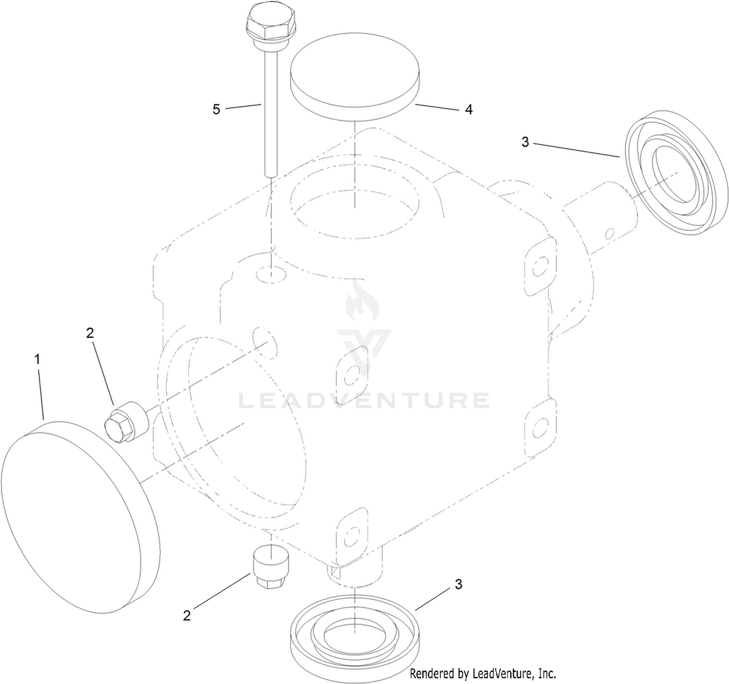 Gearbox Assembly No. 117-9245-03