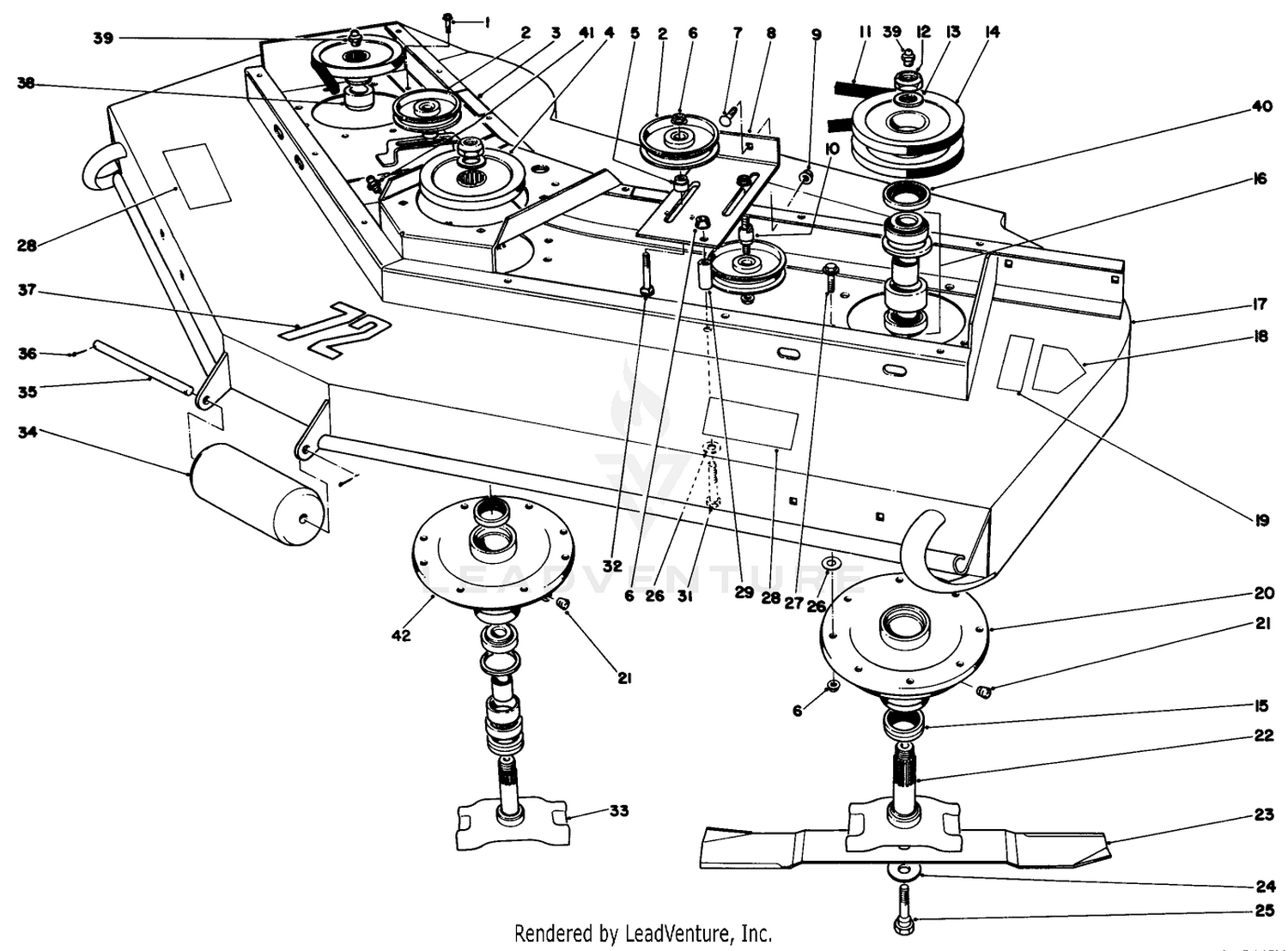 Cutting Deck Assembly