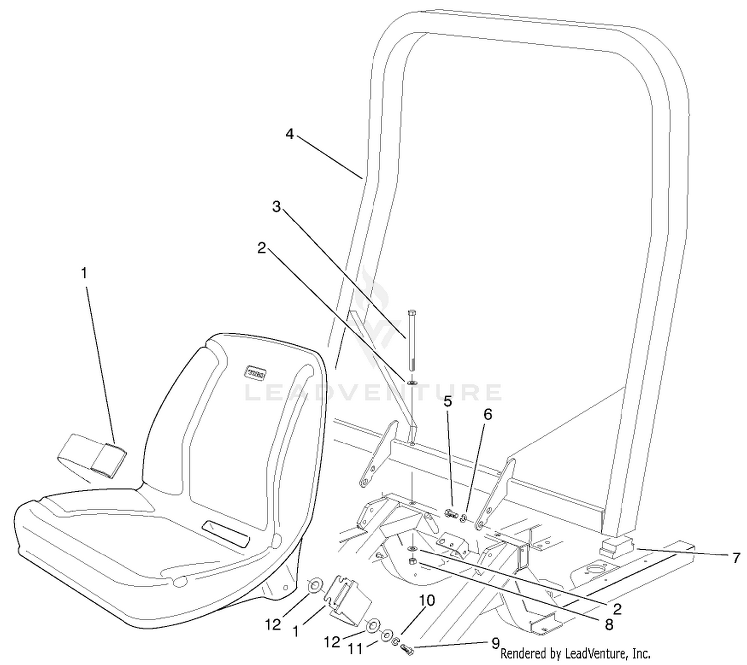 Roll-Over Protection System Assembly