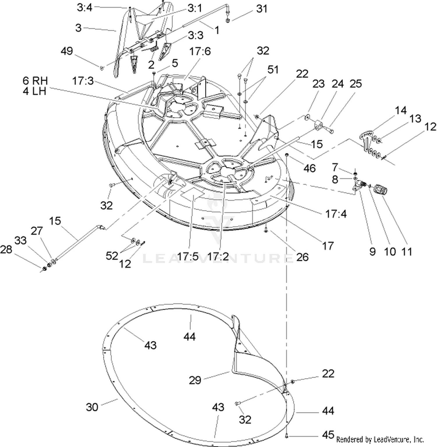 42in Deck Assembly