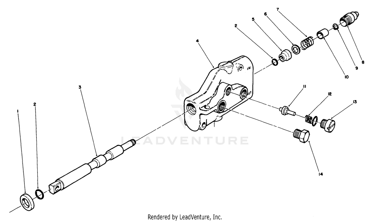 Lift Valve Assembly No. 63-7960