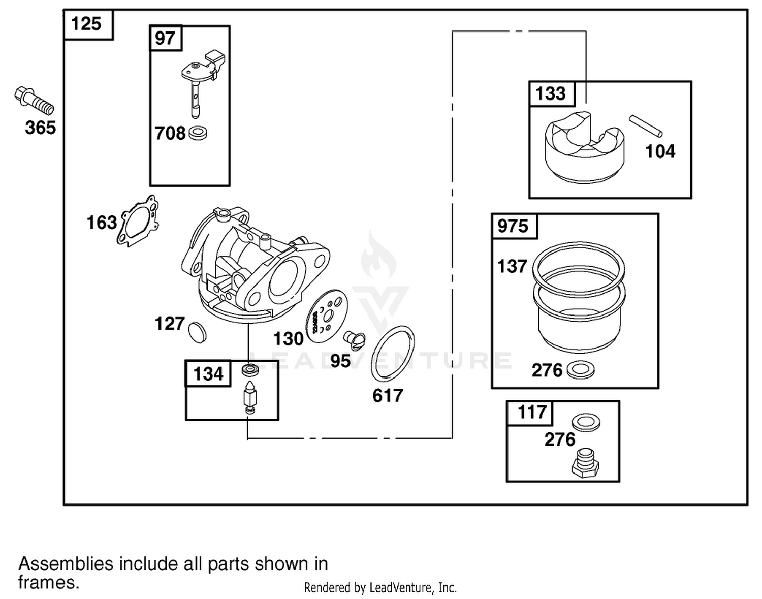 Engine Briggs  Stratton Model 12f802-1769-B1 3